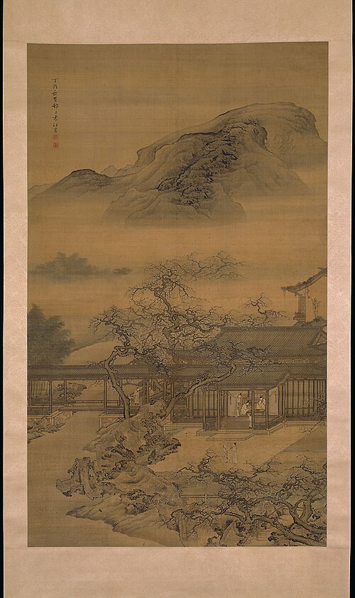 Villa in a Wintry Landscape, 1717, Yuan Jiang