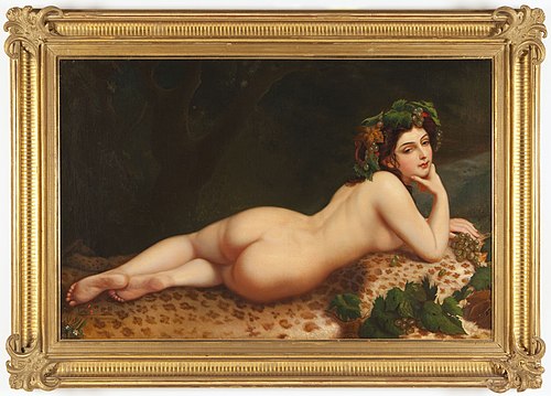 Reclining Nude, 1864, Nikanor Tjutrjumov
