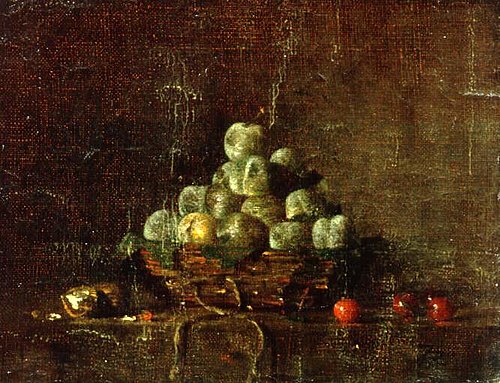 Still life. Plums, 1900, Zakar Zakarian
