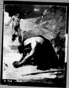 Elia op de Karmel (voorstudie), 1884, Jacobus van Looy