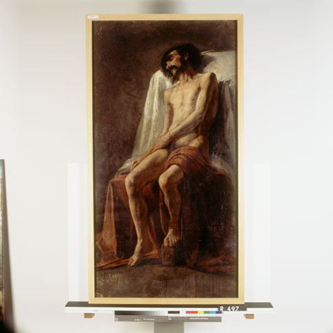 Mannelijk naakt, 1915, Jacobus van Looy
