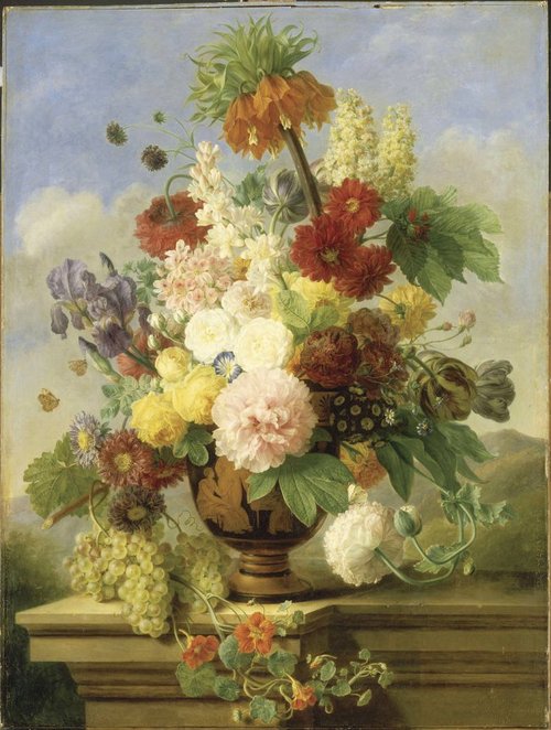 Vase de fleurs, 1801, Élise Bruyère