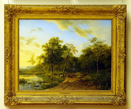 Summer landscape, 1830, Barend Cornelis Koekkoek