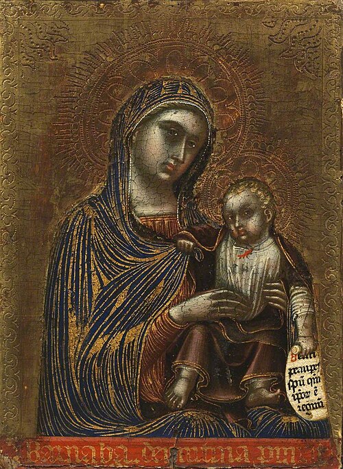 Virgin and Child, 1367, Barnaba da Modena
