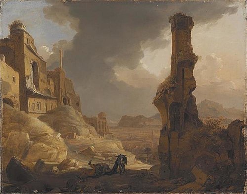 Landscape with the Disobedient Prophet, 1646, Bartholomeus Breenbergh