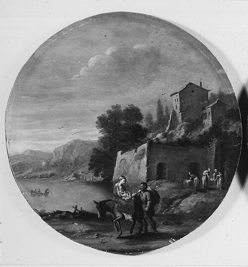 Flucht nach Ägypten (zugeschrieben), 1650, Bartholomeus Breenbergh