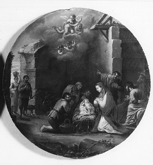 Adoration of the Shepherds, 1627, Bartholomeus Breenbergh