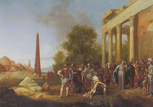 Christ and the centurion of Capernaum, 1630, Bartholomeus Breenbergh