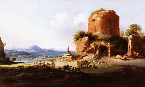 Landscape with Ruins, 1630, Bartholomeus Breenbergh
