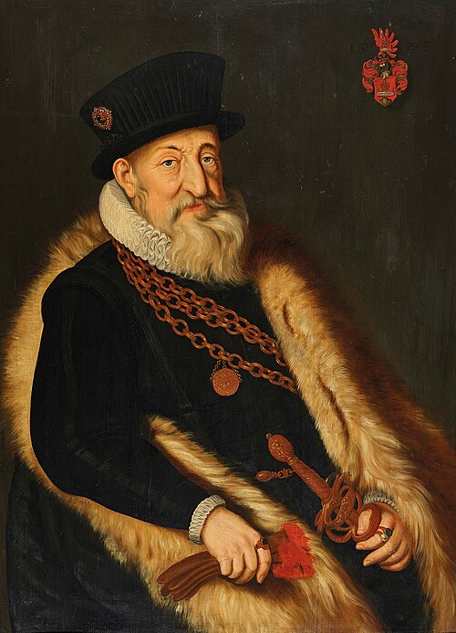 Porträt des Hans Rudolf Sager, 1623, Bartholomeaus Sarburgh