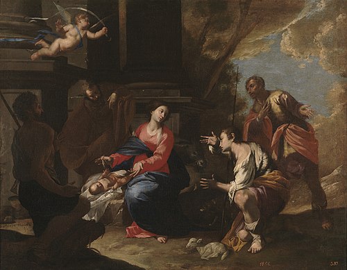 The Adoration of the Shepherds, 1601, Bartolomeo Bassante