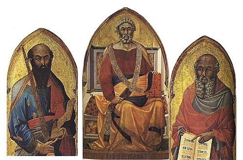 The Sestano Altarpiece., 1350, Bartolomeo Bulgarini