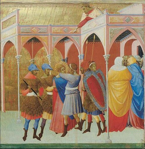 The Blinding of St Victor, 1351, Bartolomeo Bulgarini