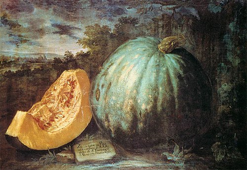 The Pumpkin, 1650, Bartolomeo Bimbi