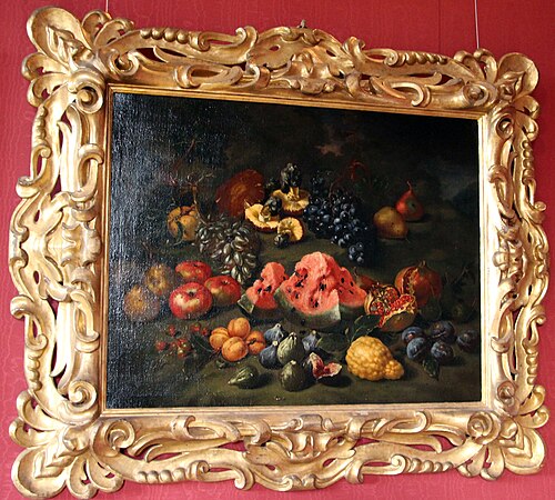 Stll-life with Fruits and Mushrooms, , Bartolomeo Bimbi