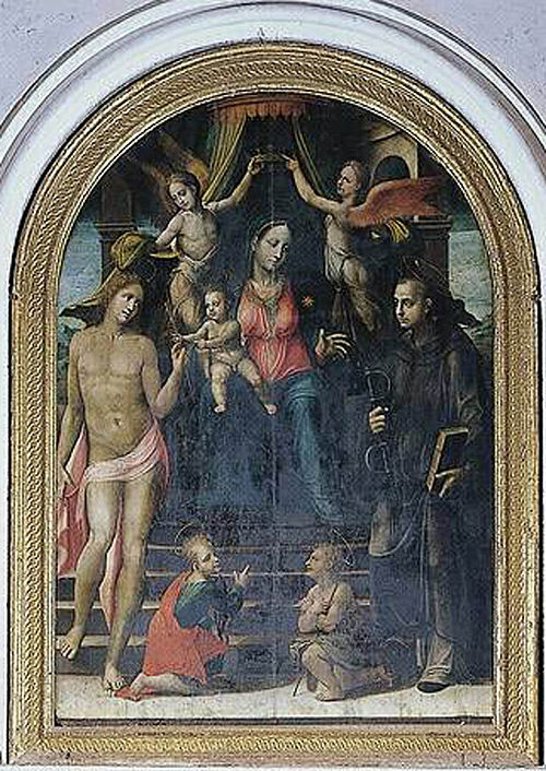 Madonna with Child and Saints, 1450, Bartolomeo Neroni