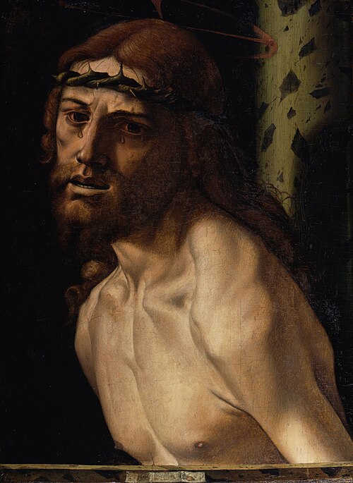 Christ at the scourge column, 1497, Bartolomeo Cincani