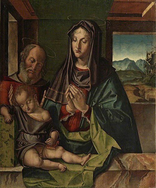 Holy Family, 1500, Bartolomeo Cincani