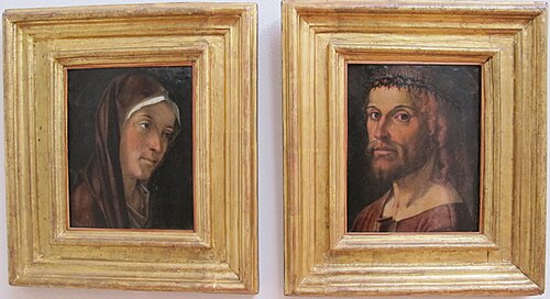 addolorata e Gesù coronato di spine, , Bartolomeo Cincani