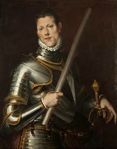 Portrait d'un jeune général, 1575, Bartolomeo Passarotti