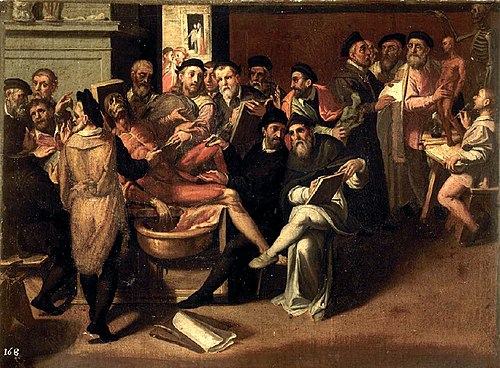 The Anatomy Lesson, 1550, Bartolomeo Passarotti