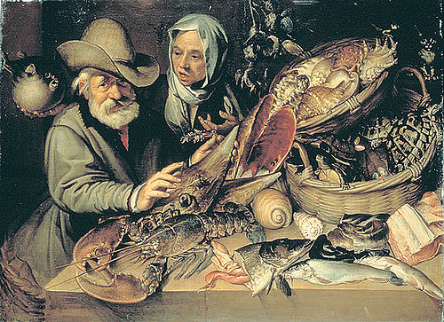 La Pescheria, 1550, Bartolomeo Passarotti