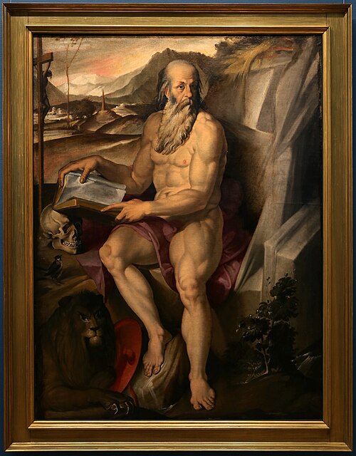 san girolamo, 1550, Bartolomeo Passarotti