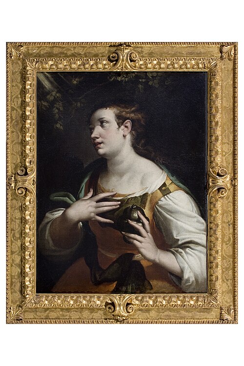 Mary Magdalene in prayer, 1550, Bartolomeo Passarotti
