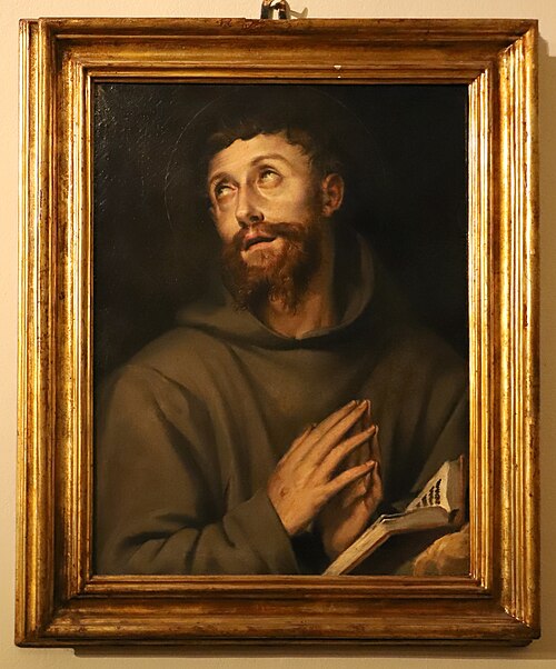 san francesco, 1580, Bartolomeo Passarotti