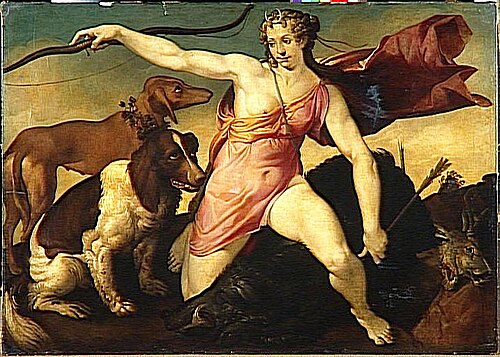 Diane chasseresse, 1575, Bartolomeo Passarotti