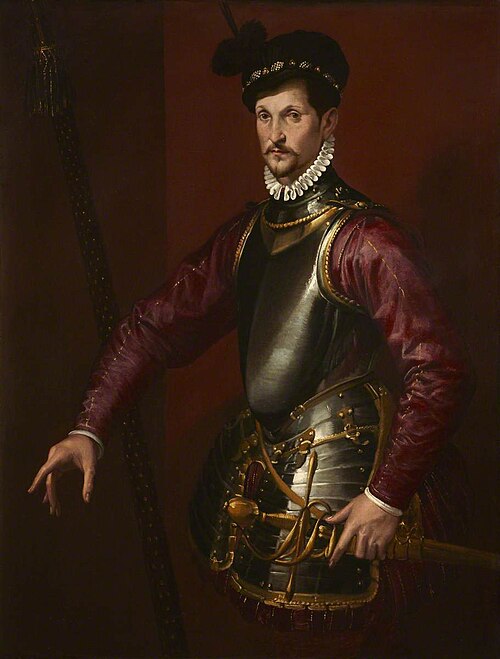 An Unknown Soldier in Armour, 1556, Bartolomeo Passarotti
