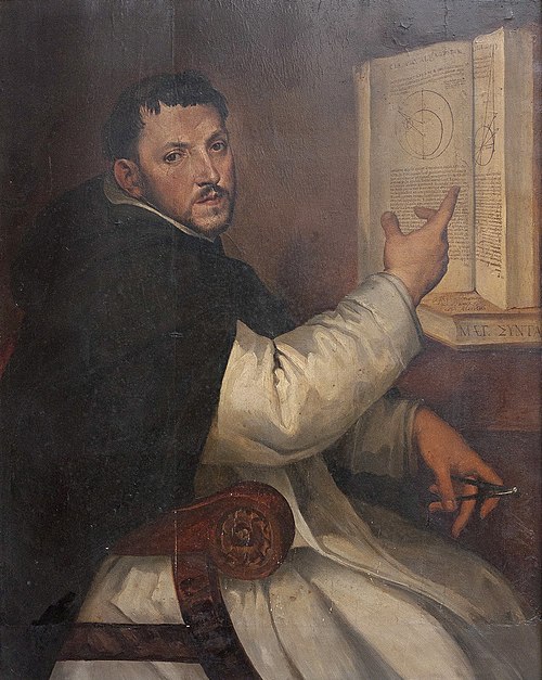 Portrait d'Ignazio Danti, 1597, Bartolomeo Passarotti