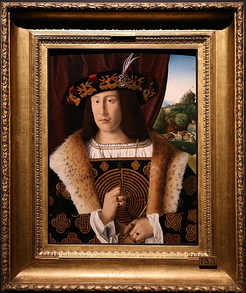 Portrait of a Nobleman, 1510, Bartolomeo Veneto