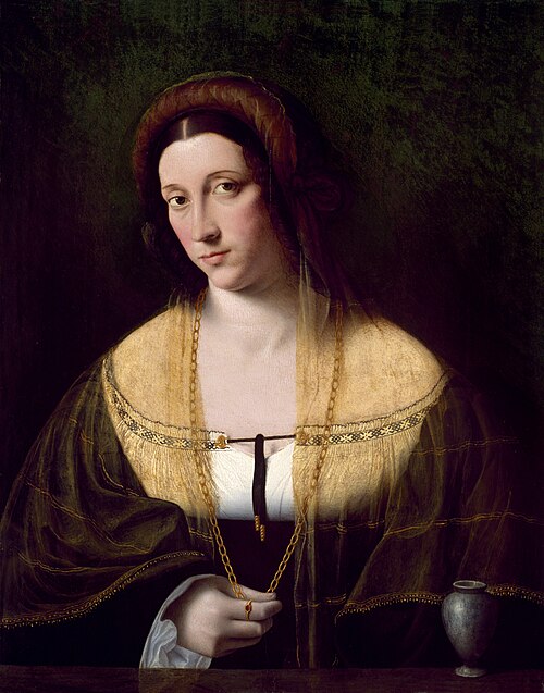 Portrait of a Lady, 1550, Bartolomeo Veneto