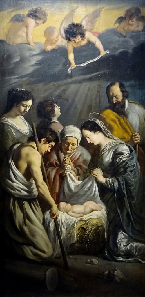 L'Adoration des bergers, 1631, frères Le Nain