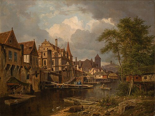Helm’s Mills, 1853, Bedřich Havránek