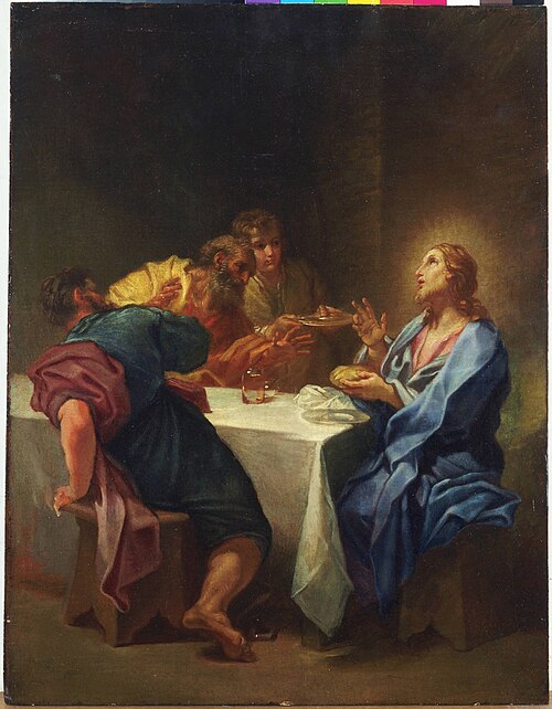 Supper at Emmaus, , Benedetto Luti