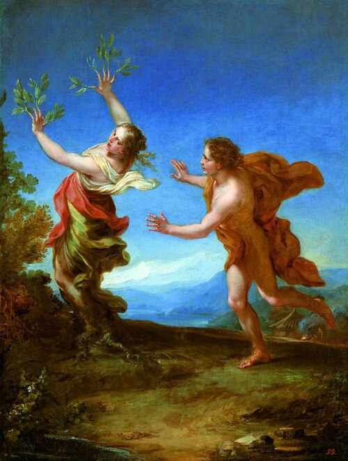 Apollon et Daphné, 1700, Benedetto Luti