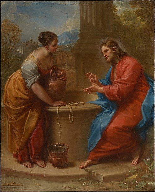 Christ and the Woman of Samaria, 1717, Benedetto Luti