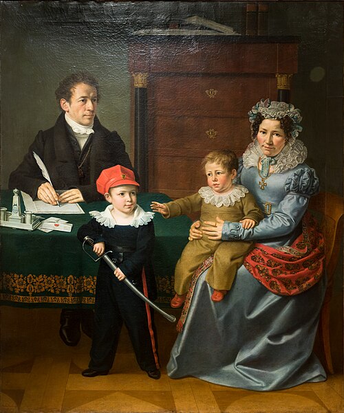 Familie Heinrigs, 1824, Benedikt Beckenkamp