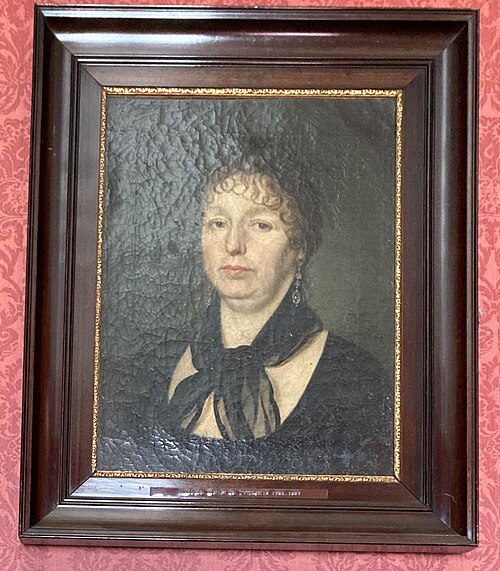Portret van Johanna Christina Eytelwein, 1807, Benedikt Beckenkamp