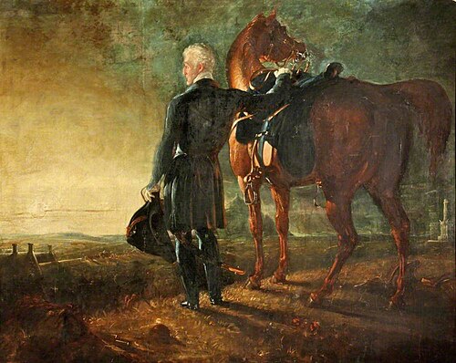 Wellington on the Field of Waterloo, 1840, Benjamin Haydon