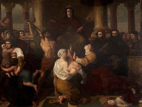 Judgement of Solomon, , Benjamin Haydon