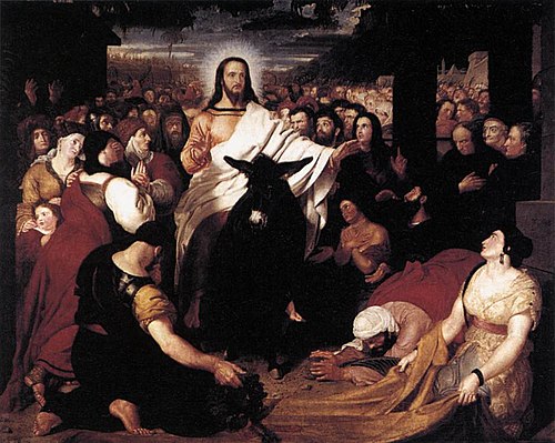 Christ's Entry into Jerusalem, 1817, Benjamin Haydon