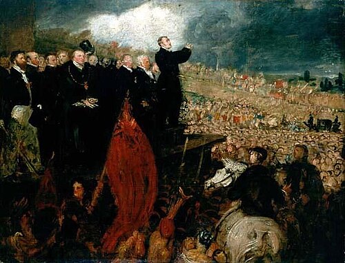 Meeting of the Birmingham Political Union, 1832, Benjamin Haydon