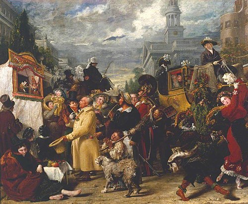 Punch or May Day, 1829, Benjamin Haydon