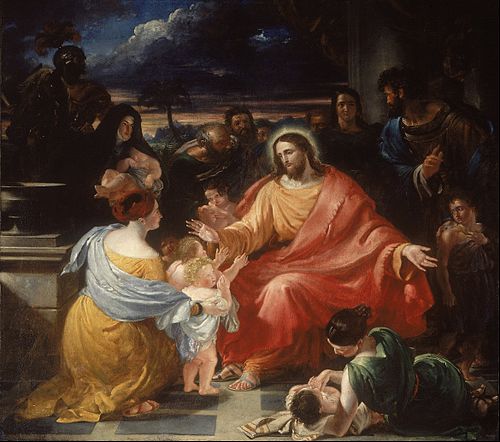 Christ Blessing the Little Children, 1837, Benjamin Haydon