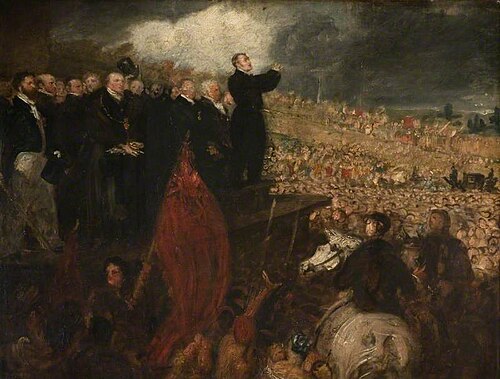 Meeting of the Birmingham Political Union, 1832, Benjamin Haydon