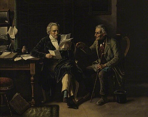 Chez l'avocat (At the Lawyer's), , Benjamin Vautier