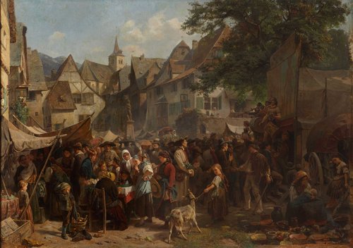 Fair, 1861, Benjamin Vautier